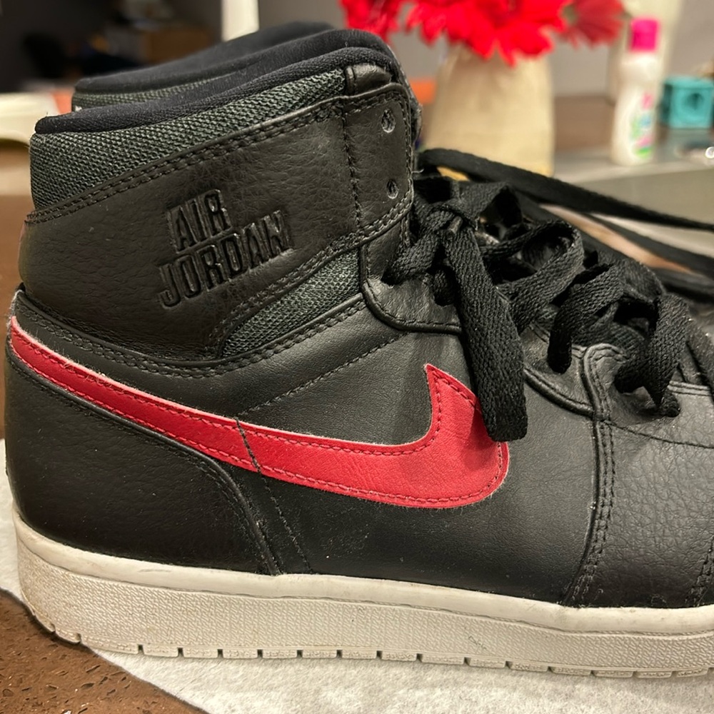 Black Air Jordan Sneakers